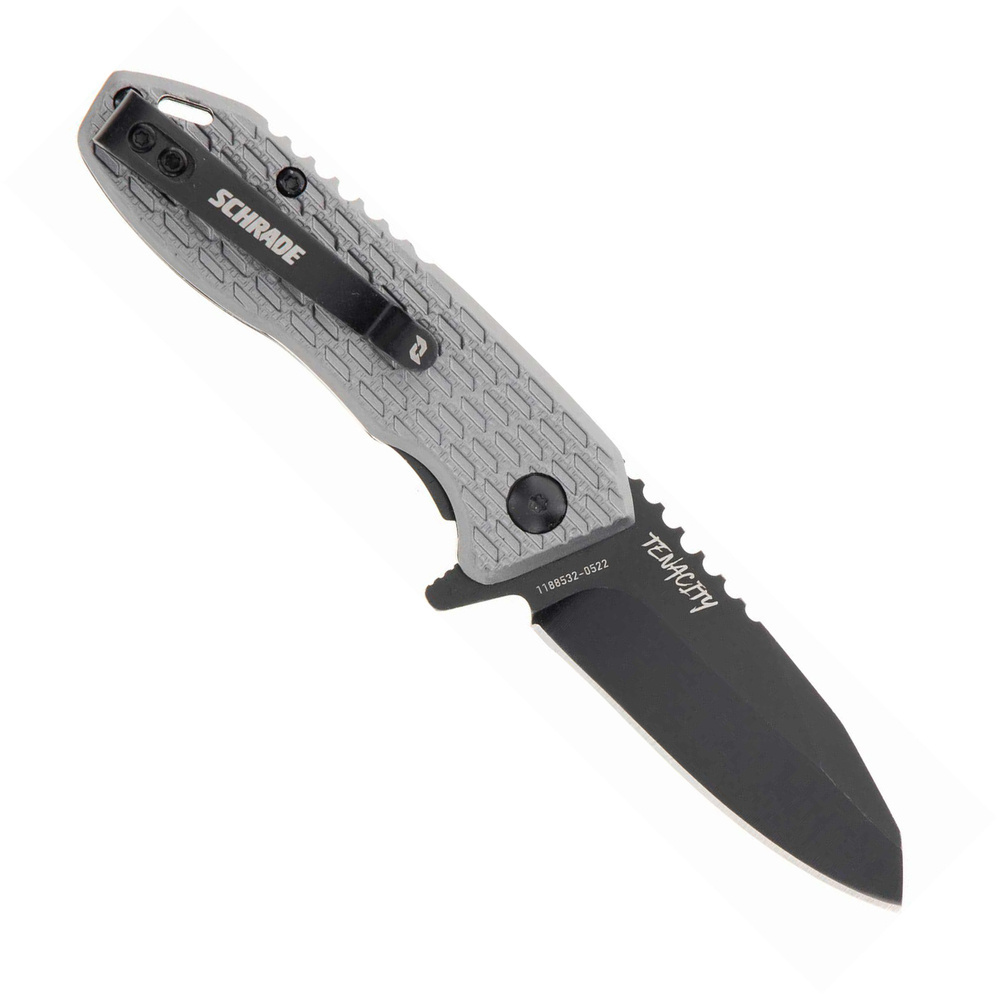 Schrade - Nóż składany Tenacity - Szary - 1159313 4 Zdjęcie 4 — SPC-42563