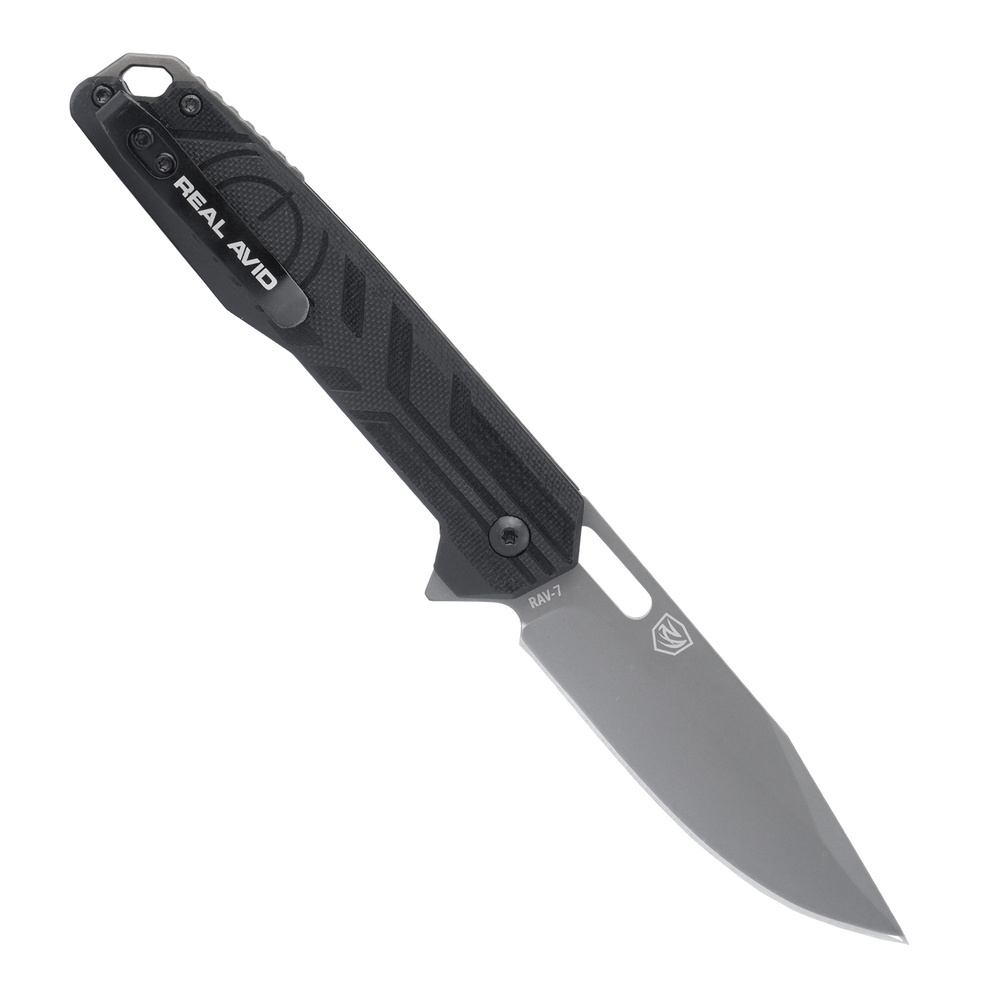 Real Avid - Nóż składany EDC RAV-7 - G10 - Czarny - AVRAV7 3 Zdjęcie 3 — SPC-42760