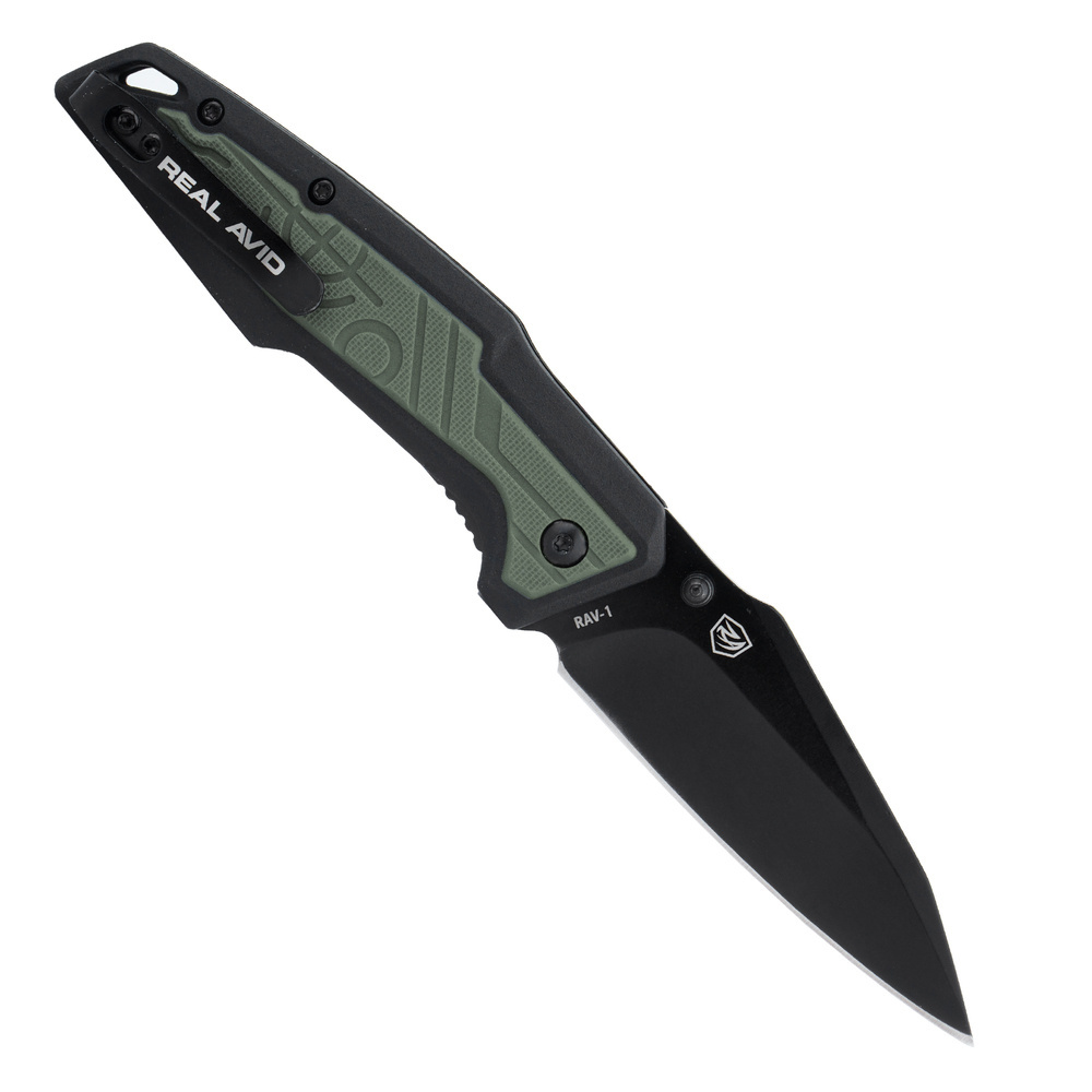 Real Avid - Nóż składany EDC RAV-1 - Ciemnozielony - AVRAV1 2 Zdjęcie 2 — SPC-42766