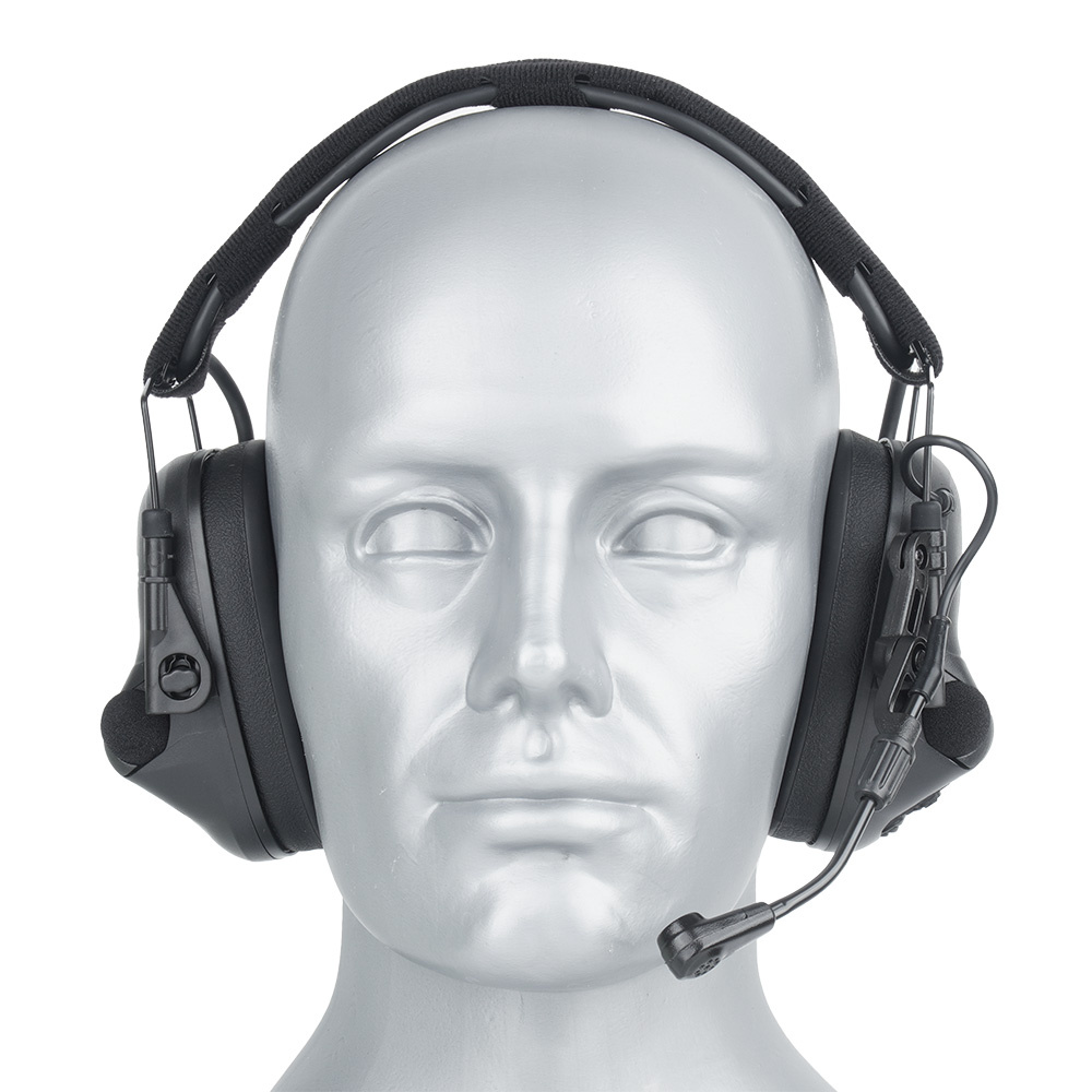 Earmor - Aktywne ochronniki słuchu M33SET - Czarny - M33SET-BK 4 Zdjęcie 4 — SPC-42875