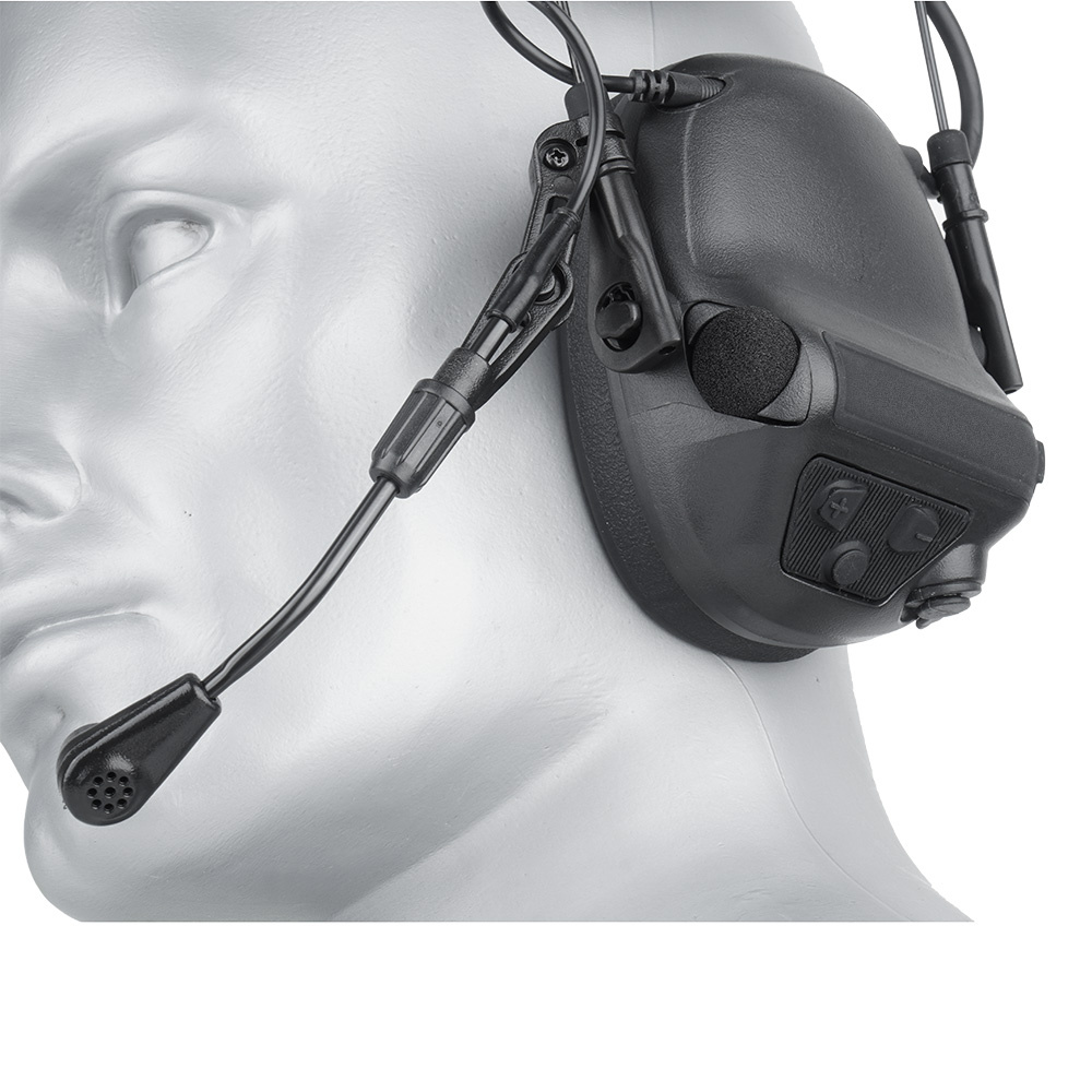 Earmor - Aktywne ochronniki słuchu M33SET - Czarny - M33SET-BK 6 Zdjęcie 6 — SPC-42875