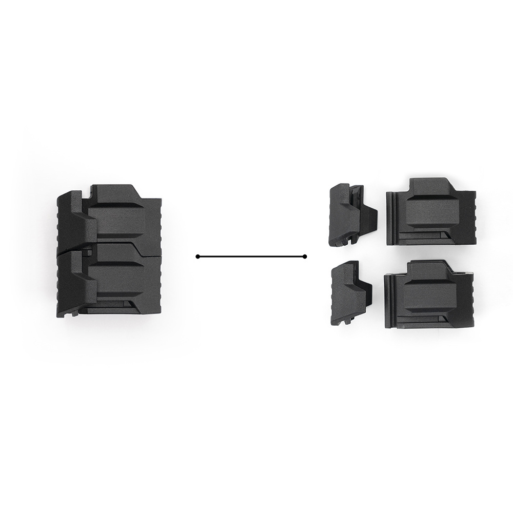 Strike Industries - Moduł rozszerzający chwyt Strike Stacked Angled - 2-pak - FDE - SI-AR-CMS-SAF-EXT-FDE 2 Zdjęcie 3 — SPC-44313
