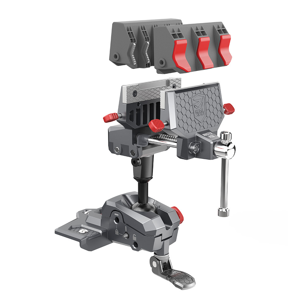 Real Avid - Wymienne szczęki Smart-Jaws Tube-Fit dla imadła Master Gun Vise - AVSFJPF 6 Zdjęcie 6 — SPC-44677