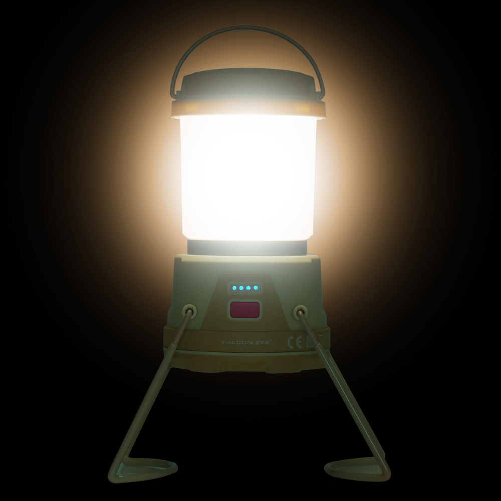 Falcon Eye - Lampa kempingowa Campfire - 1720 lm - Dimmer - Tan - FCL0032 5 Zdjęcie 5 — SPC-45239