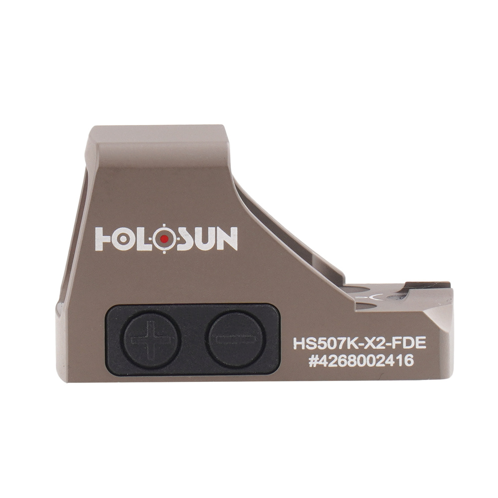 Holosun - Kolimator otwarty HS507K Open Reflex SubCompact Pistol Sight - FDE - HS507K-X2-FDE 3 Zdjęcie 3 — SPC-45275