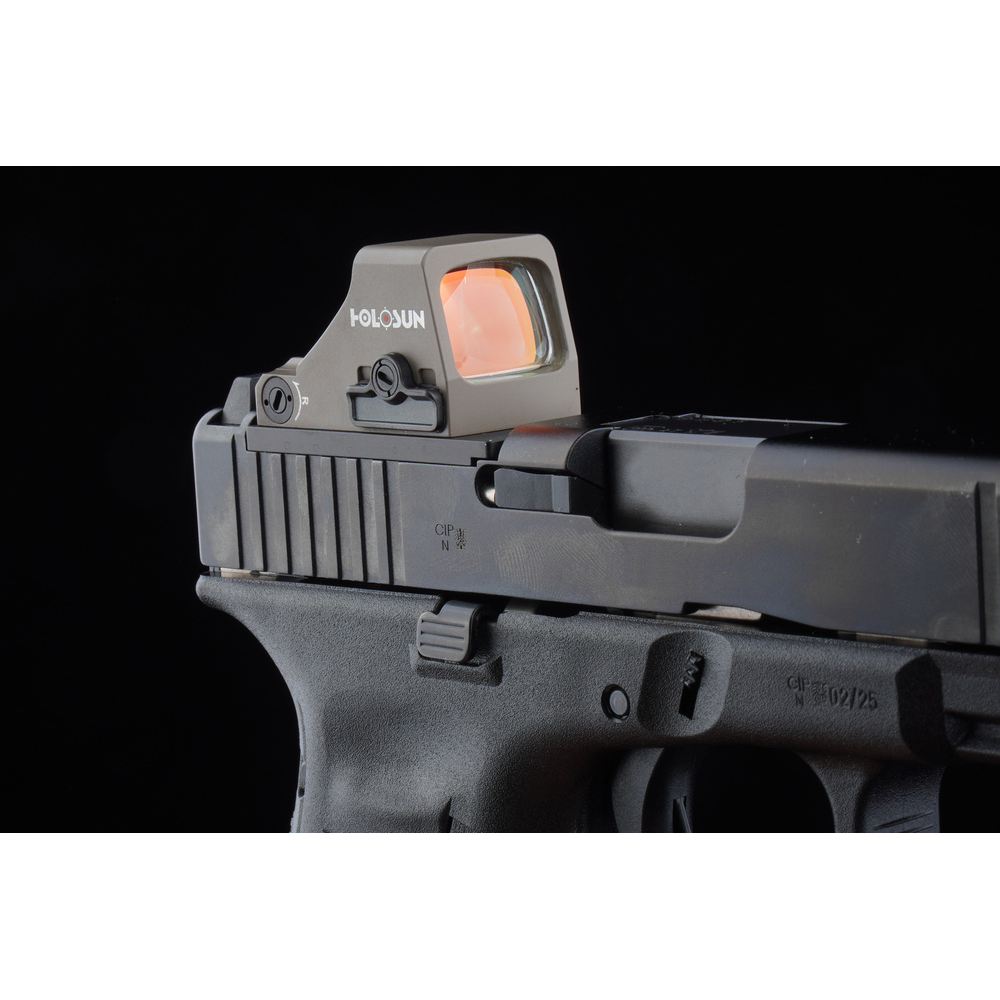 Holosun - Kolimator otwarty HS507K Open Reflex SubCompact Pistol Sight - FDE - HS507K-X2-FDE 8 Zdjęcie 8 — SPC-45275