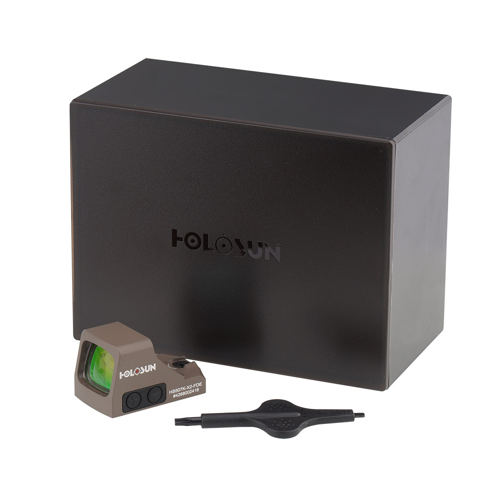 Holosun - Kolimator otwarty HS407K Open Reflex SubCompact Pistol Sight - FDE - HS407K-X2-FDE 5 Zdjęcie 5 — SPC-45276