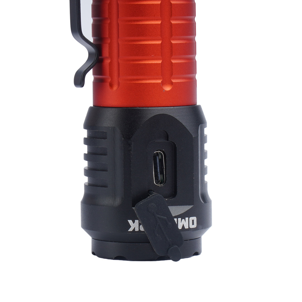 Falcon Eye - Latarka ręczna Omega 2K - Strobe - 2000 lm - Czarna/Czerwona - FHH0142 3 Zdjęcie 3 — SPC-45674