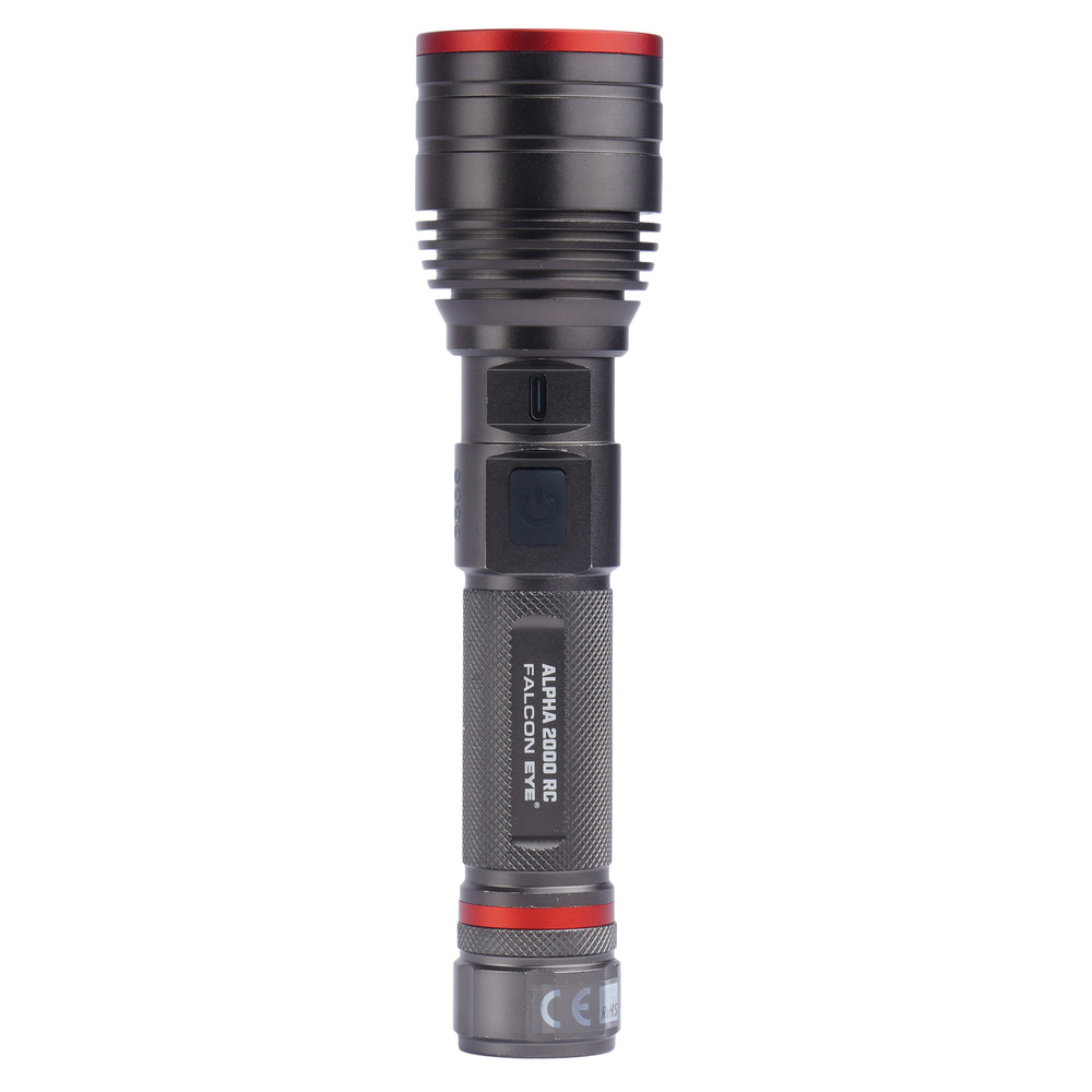 Falcon Eye - Latarka ręczna Alpha 2000 RC - Strobe - Focus - 2000 lm - Czarna - FHH0123 2 Zdjęcie 2 — SPC-45678
