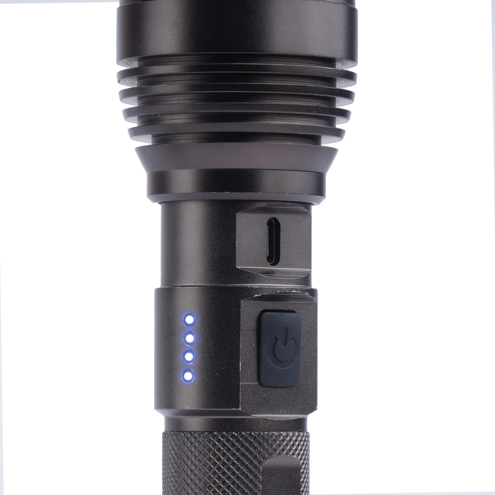 Falcon Eye - Latarka ręczna Alpha 2000 RC - Strobe - Focus - 2000 lm - Czarna - FHH0123 4 Zdjęcie 4 — SPC-45678
