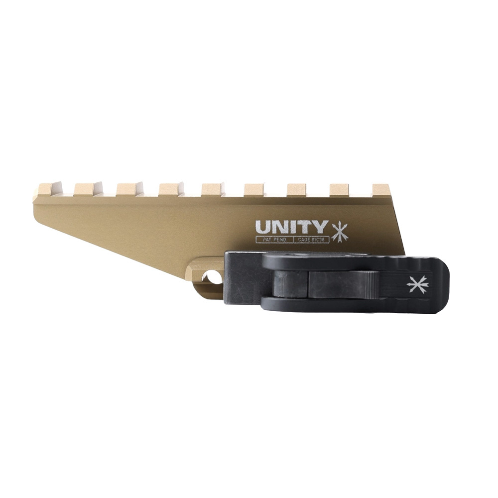 Unity Tactical - Montaż FAST Absolute Riser - Picatinny - Aluminium - FDE - FST-RAF 5 Zdjęcie 5 — SPC-45700
