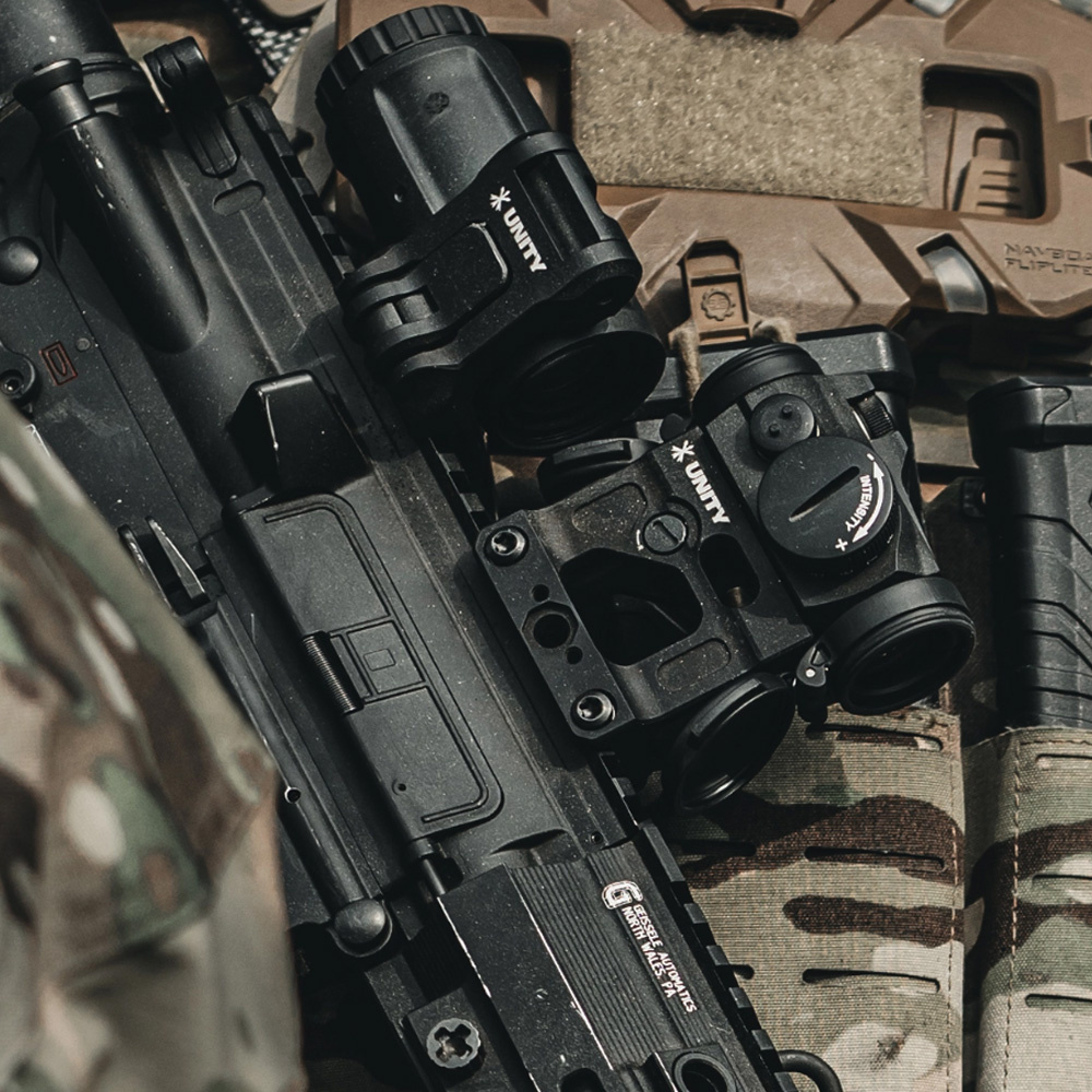 Unity Tactical - Montaż FAST Micro Footprint - Picatinny - Aluminium - Czarny - FST-MICB 5 Zdjęcie 5 — SPC-45706