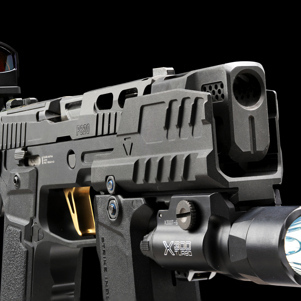 Strike Industries - Osłona wylotowa do pistoletów Hyper - SMC Alfa/Bravo - SI-SMC-BS-H 12 Zdjęcie 12 — SPC-45717