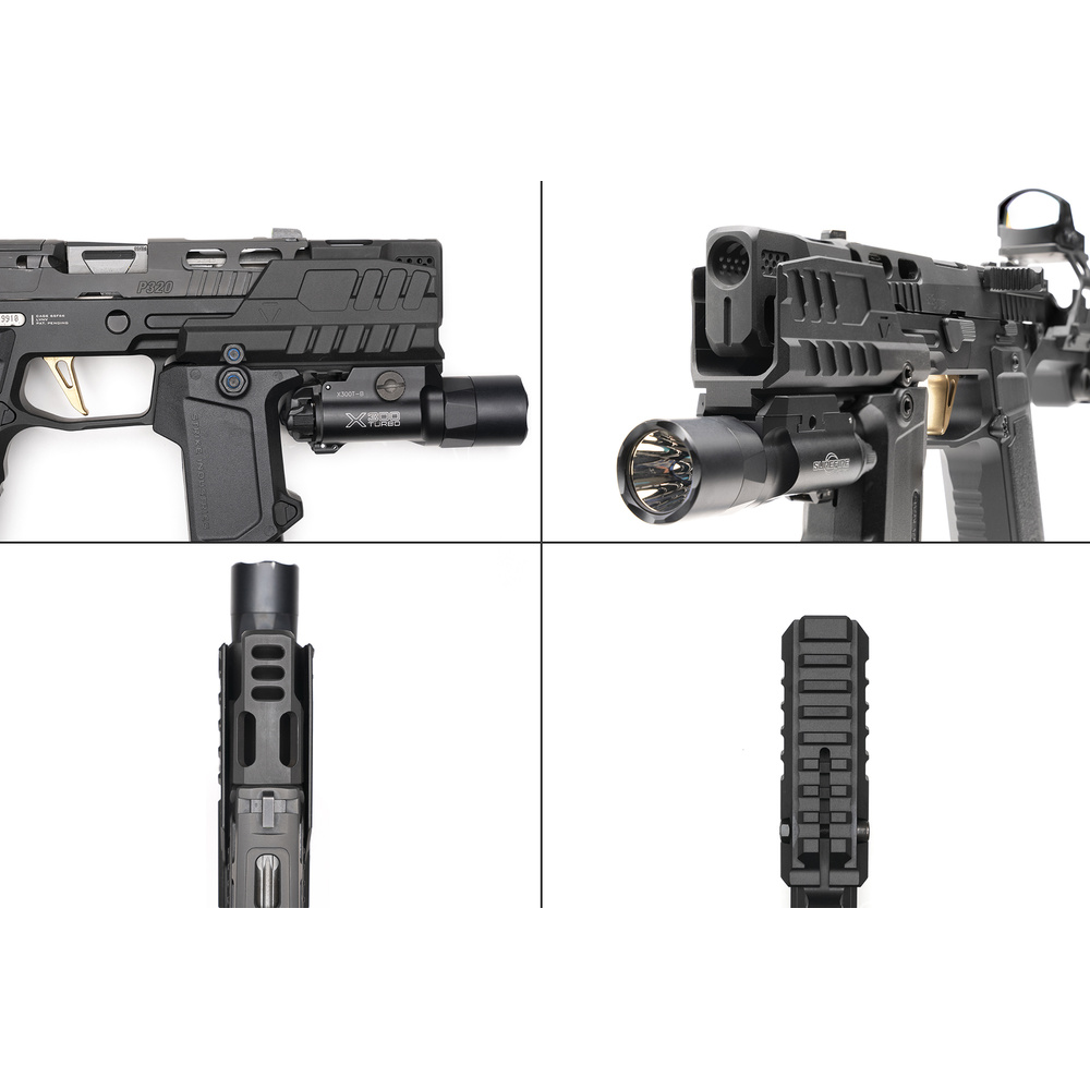 Strike Industries - Osłona wylotowa do pistoletów Hyper - SMC Alfa/Bravo - SI-SMC-BS-H 19 Zdjęcie 19 — SPC-45717