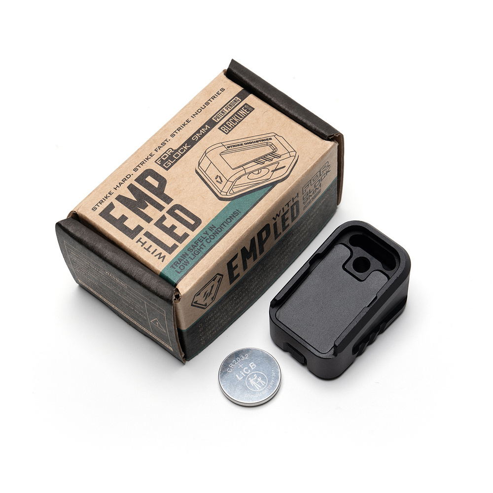 Stopka do magazynka Glock Strike Industries EMP z latarką LED 19 Zdjęcie 19 — SPC-45721