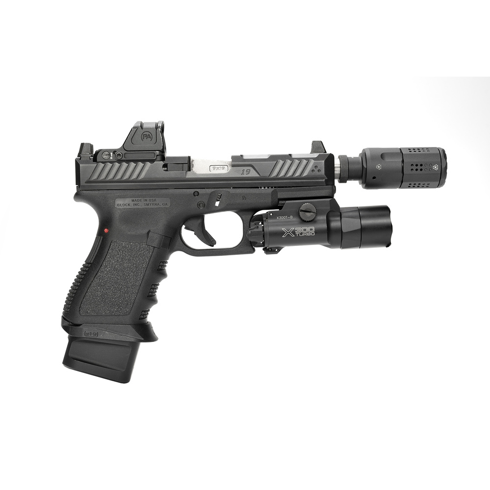 Strike Industries - Kompensator do pistoletu kal. 9 mm - Czarny - SI-PISTOL-LC-BK 11 Zdjęcie 10 — SPC-45724