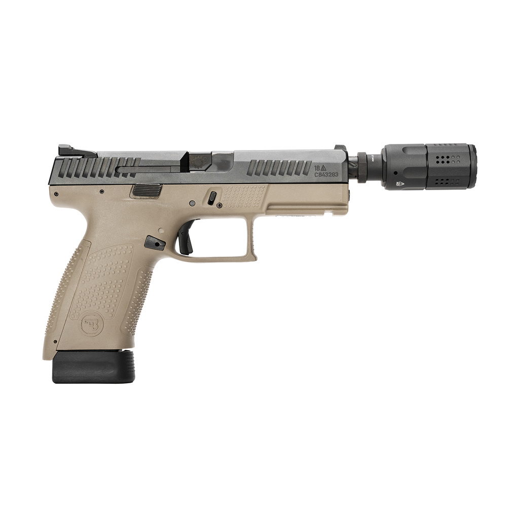 Strike Industries - Kompensator do pistoletu kal. 9 mm - Czarny - SI-PISTOL-LC-BK 12 Zdjęcie 11 — SPC-45724
