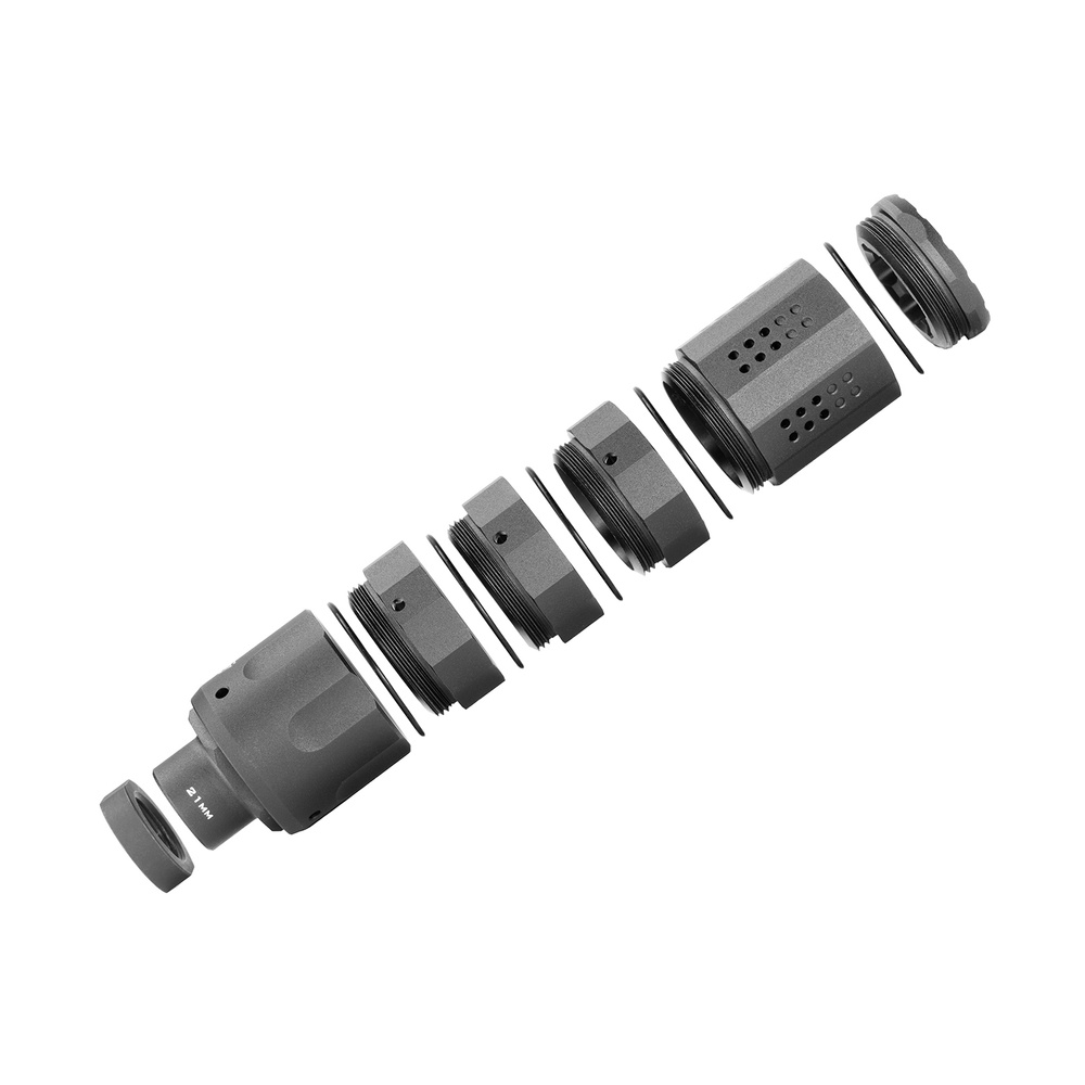 Strike Industries - Kompensator do pistoletu kal. 9 mm - Czarny - SI-PISTOL-LC-BK 14 Zdjęcie 13 — SPC-45724