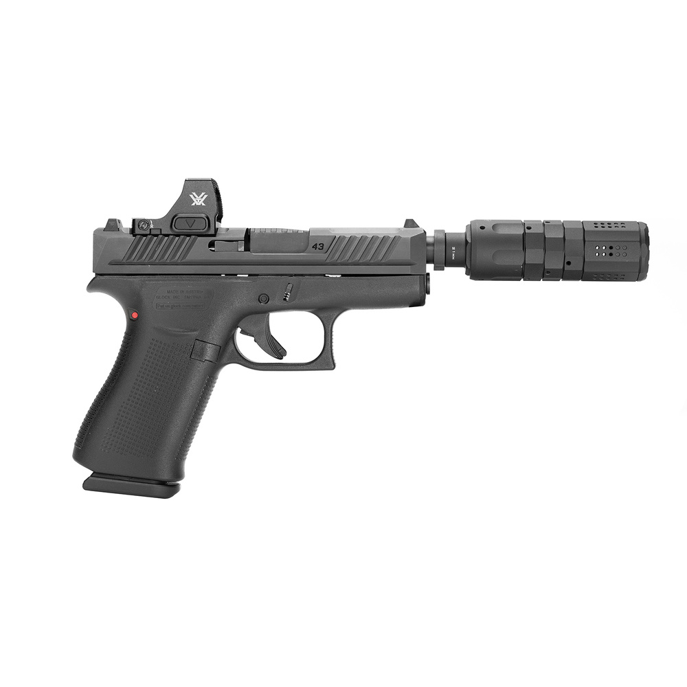 Strike Industries - Kompensator do pistoletu kal. 9 mm - Czarny - SI-PISTOL-LC-BK 7 Zdjęcie 6 — SPC-45724