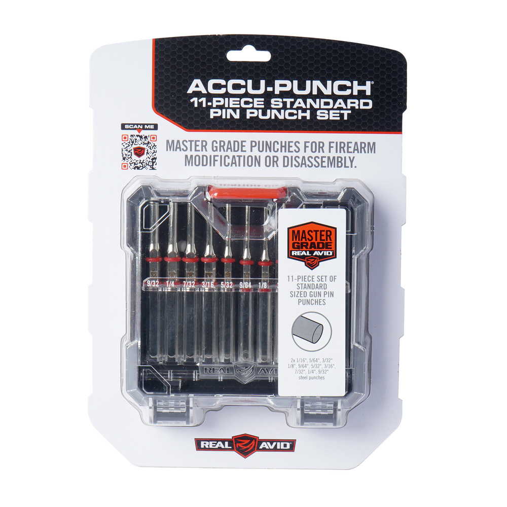 Real Avid - Zestaw wybijaków Standard Pin Accu-Punch - 11 elementów - Stalowe - AVAPK-S 3 Zdjęcie 3 — SPC-45779