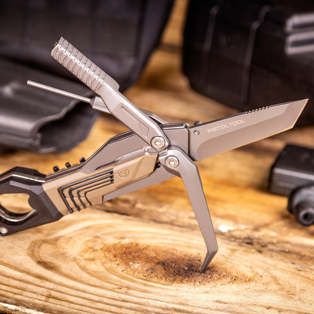 Real Avid - Multitool do pistoletów The Pistol Tool - 19 funkcji - Brązowy - AVPSTL 12 Zdjęcie 12 — SPC-45782