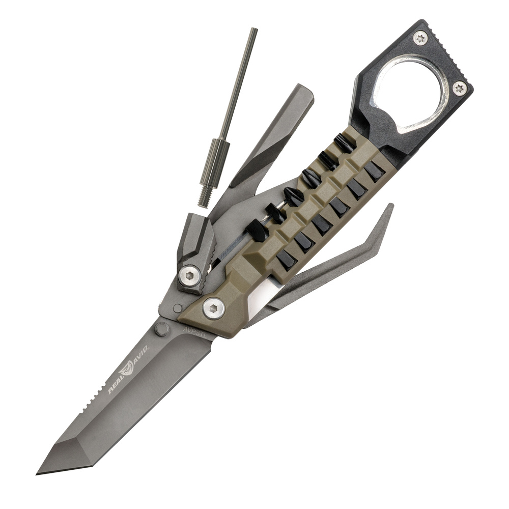 Real Avid - Multitool do pistoletów The Pistol Tool - 19 funkcji - Brązowy - AVPSTL 26 Zdjęcie 26 — SPC-45782