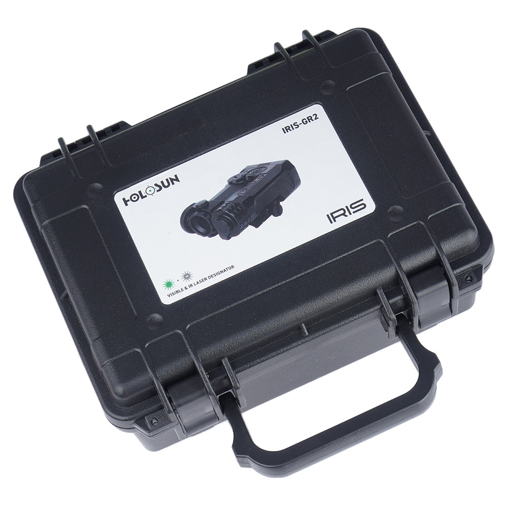 Holosun - Laserowy wskaźnik celu Iris - Aluminium - Zielony/IR laser - Czarny - IRIS-GR2 12 Zdjęcie 11 — SPC-45803