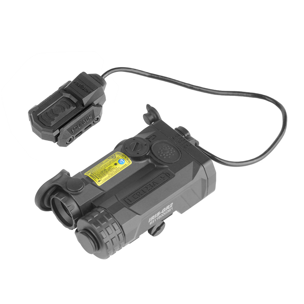 Holosun - Laserowy wskaźnik celu Iris - Aluminium - Zielony/IR laser - Czarny - IRIS-GR2 13 Zdjęcie 12 — SPC-45803
