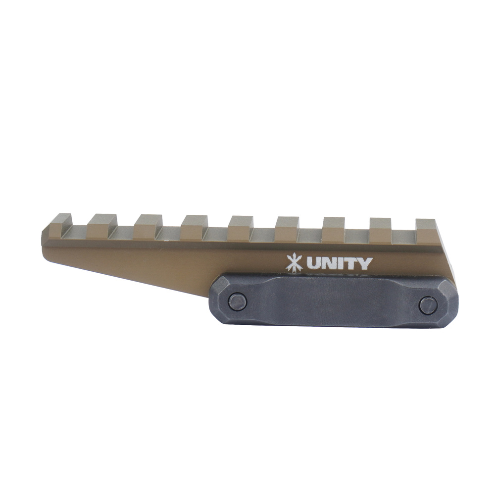 Unity Tactical - Montaż FAST Optic Riser Lower 1/3 - Picatinny - Aluminium - FDE - FST-ORF 3 Zdjęcie 2 — SPC-45940