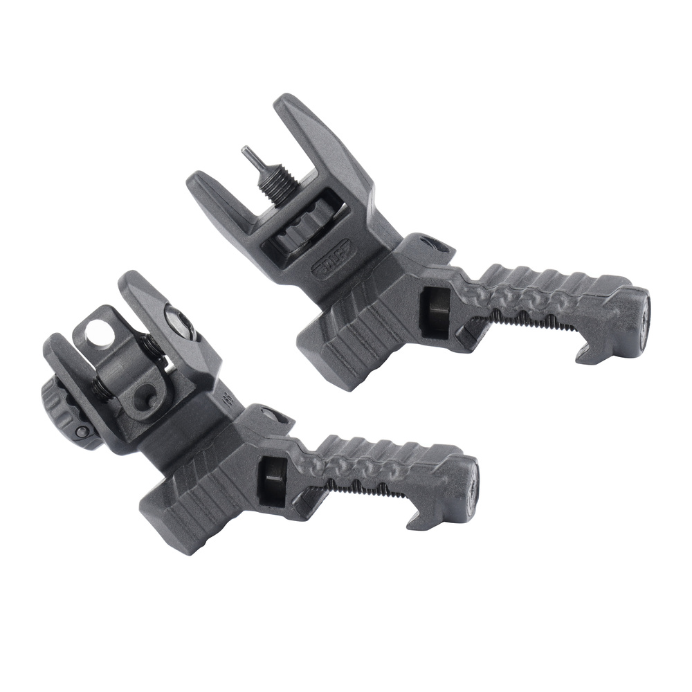 DLG Tactical - Składane przyrządy celownicze Offset Sights Low Profile - Czarne - DLG-184 2 Zdjęcie 2 — SPC-46936