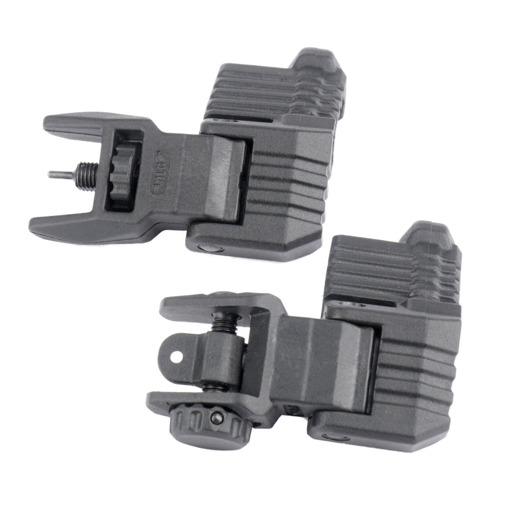 DLG Tactical - Składane przyrządy celownicze Offset Sights Low Profile - Czarne - DLG-184 3 Zdjęcie 3 — SPC-46936