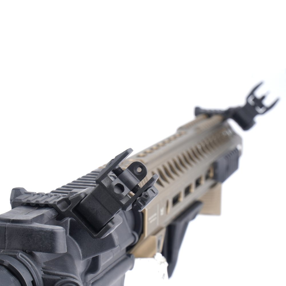 DLG Tactical - Składane przyrządy celownicze Offset Sights Low Profile - Czarne - DLG-184 4 Zdjęcie 4 — SPC-46936