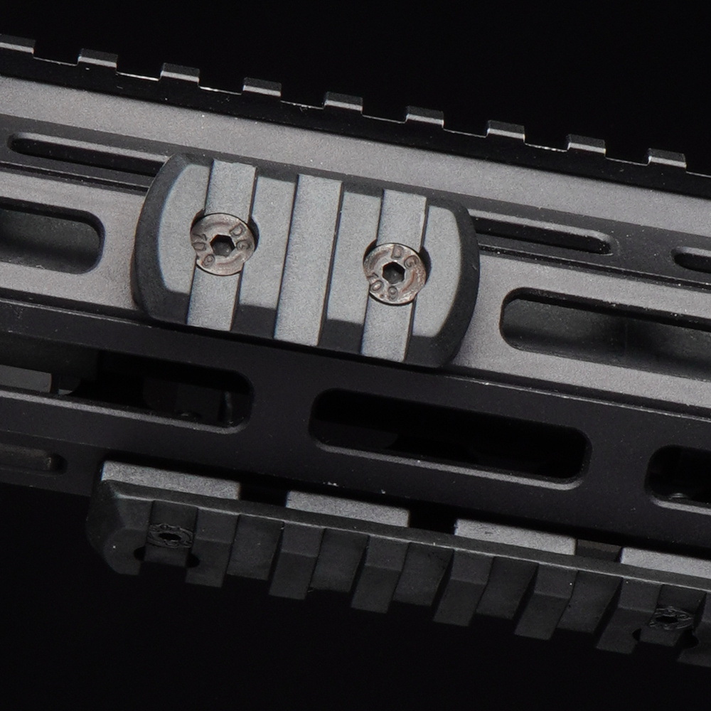 DLG Tactical - Szyna polimerowa Picatinny montowana na M-LOK - 3 sloty - Czarny - DLG-109 4 Zdjęcie 4 — SPC-46947