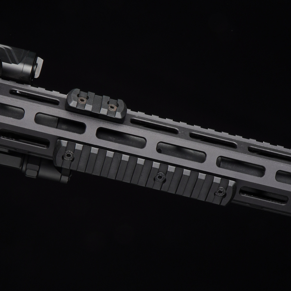 DLG Tactical - Szyna polimerowa Picatinny montowana na M-LOK - 3 sloty - Czarny - DLG-109 5 Zdjęcie 5 — SPC-46947