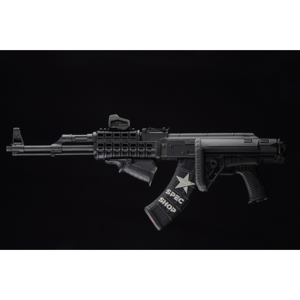 DLG Tactical - Chwyt przedni kątowy Ergonomic Pointing Foregrip Picatinny - Czarny - DLG-049 7 Zdjęcie 7 — SPC-46965
