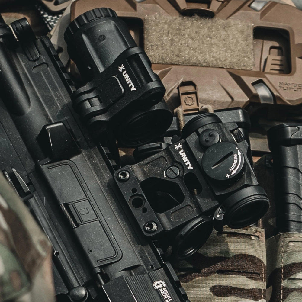 Unity Tactical - Montaż FAST Micro Footprint - Picatinny - Aluminium - FDE - FST-MICF 3 Zdjęcie 2 — SPC-48761