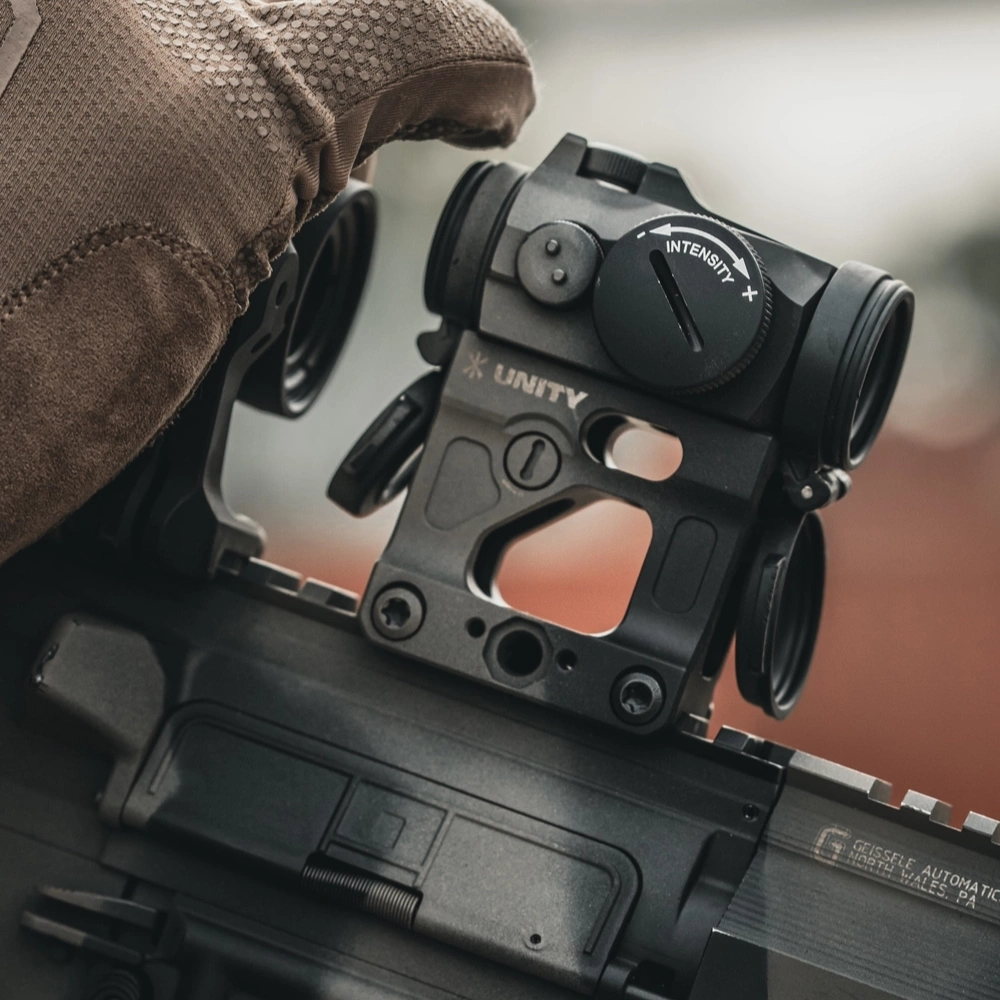 Unity Tactical - Montaż FAST Micro Footprint - Picatinny - Aluminium - FDE - FST-MICF 5 Zdjęcie 4 — SPC-48761