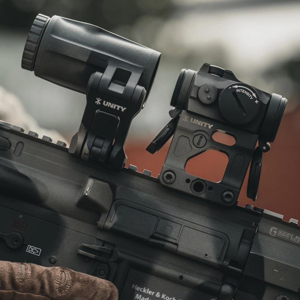 Unity Tactical - Montaż FAST Micro Footprint - Picatinny - Aluminium - FDE - FST-MICF 8 Zdjęcie 7 — SPC-48761