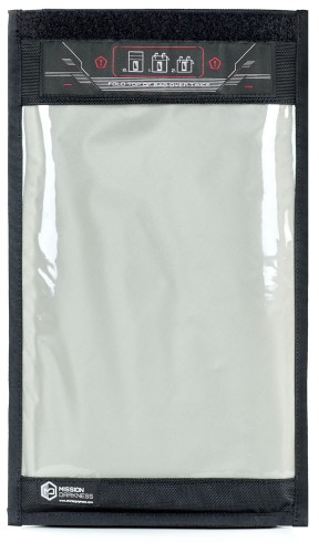 Torba ekranująca Mission Darkness NeoLok Window na tablety 5 Copy of 11 MDFB M W Front.jpg