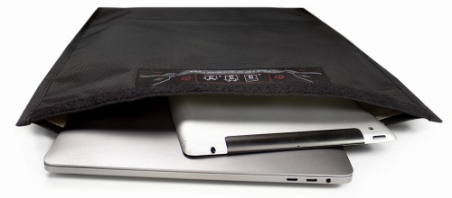 Torba Faraday Mission Darkness Non-Window do laptopów, rozmiar L 1 FrontOpen2.jpg