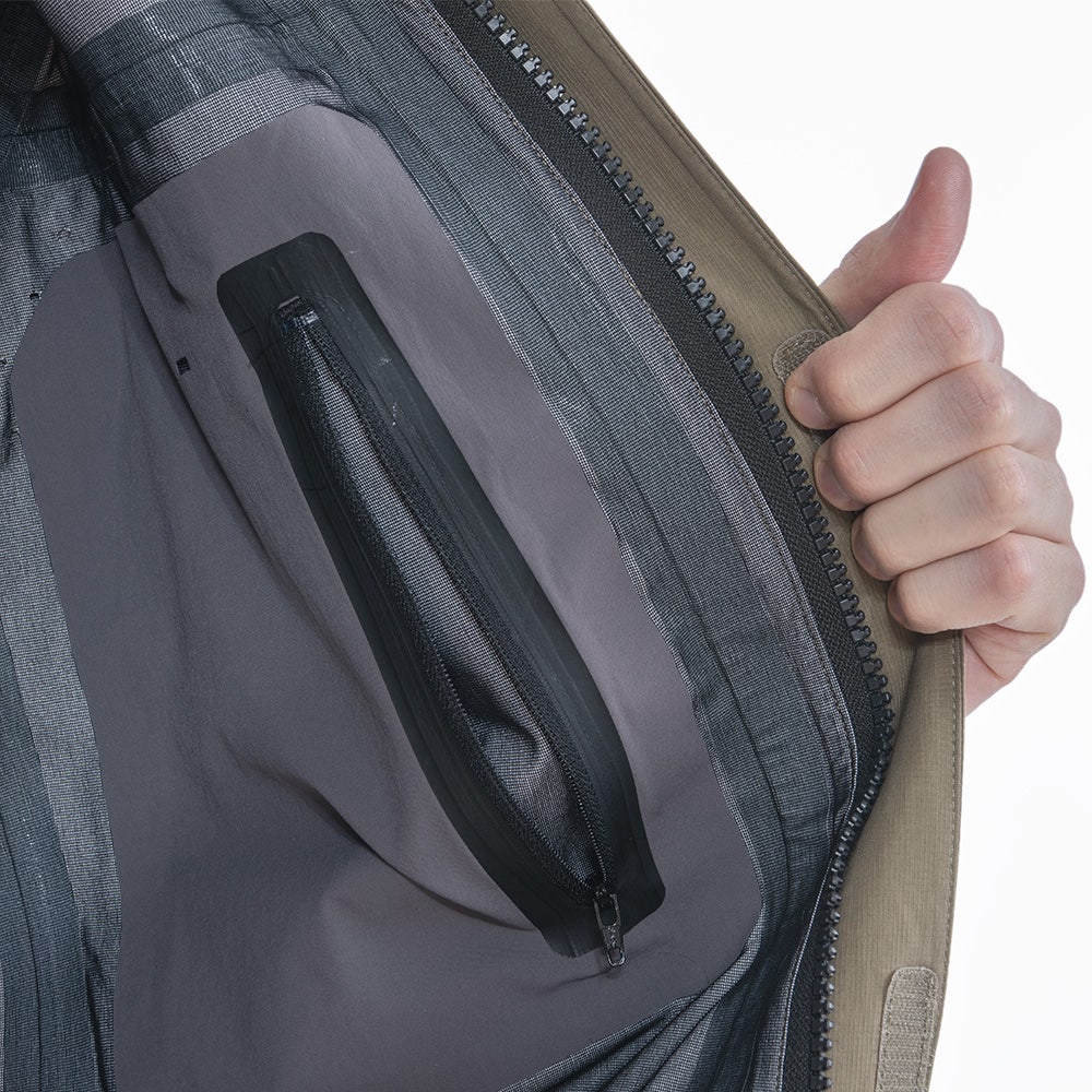 Wodoodporna Kurtka Taktyczna z Membraną NFM GARM Hard Shell 2.0 (GLUE) Raptor Green 6 HardShell Jacket setail 04 f8bc.jpg