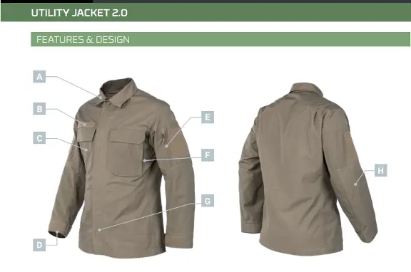 Kurtka Taktyczna NFM GARM Utility Jacket 2.0 (GLUE) Kurtka Taktyczna NFM GARM Utility Jacket 2.0 (GLUE)