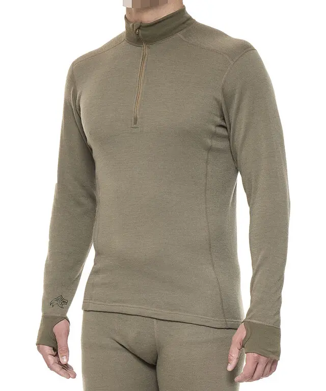 Trudnopalna termoaktywna bluza taktyczna NFM GARM LTO Zip Neck zapinana na zamek 2 Trudnopalna termoaktywna bluza taktyczna NFM GARM LTO Zip Neck 2.0 FR 1
