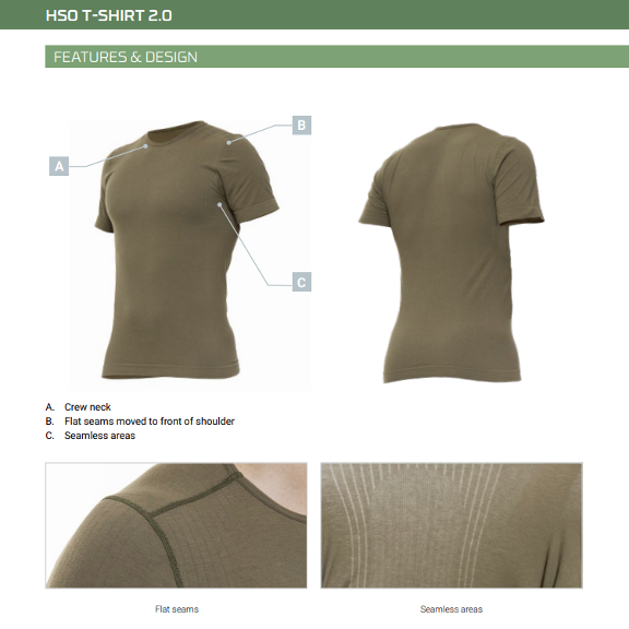 Trudnopalna termoaktywna podkoszulka taktyczna NFM GARM 2.0 LTO T SHIRT 150 FR spc