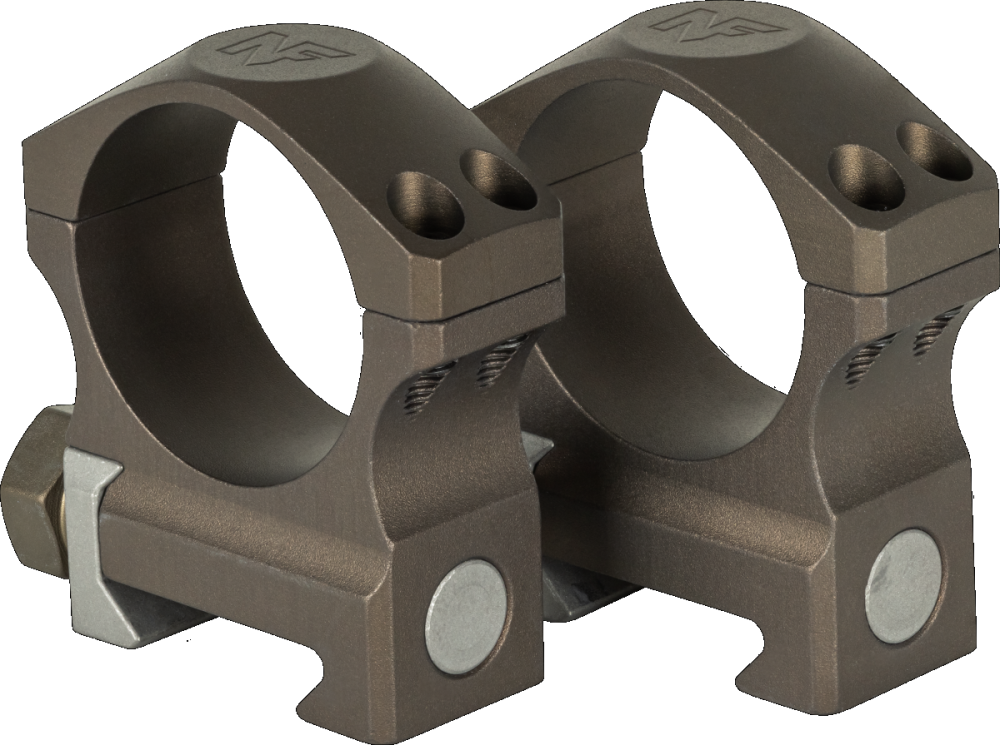 Montaż lunety Nightforce Ultralite 30 mm, BH 10,4 mm, DarkEarth 1 big A677 XTRM Rings 1 0 Med 30mm Ultralite 4 Screw DE R Angle 2.png