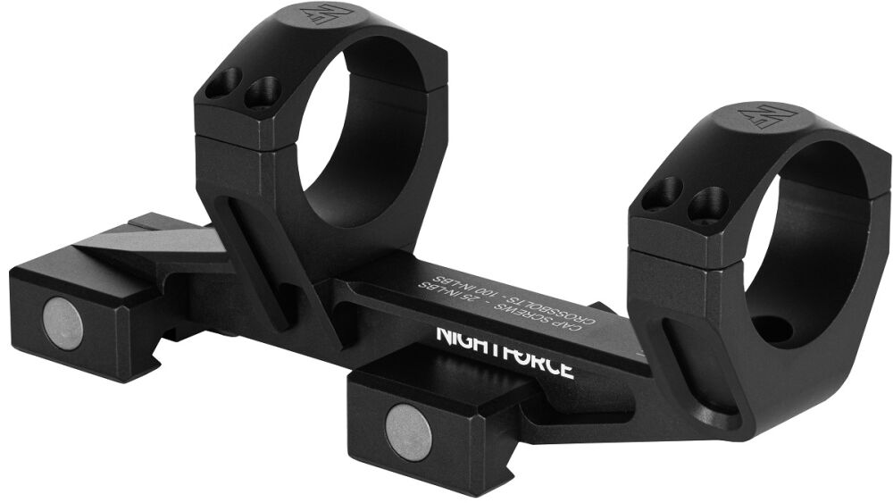 Montaż lunety Nightforce UltraMount 30 mm 0 MOA, wysokość 1,54″ 3 big A699 UltraMount 1 54 30mm 0MOA Black R Angle 2.jpg