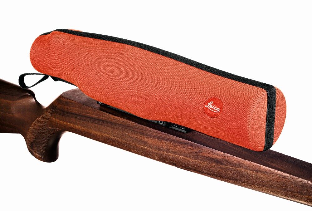 Osłona-pokrowiec lunety Leica S x24, pomarańczowa 2 big Riflescopes Cover orange 2.jpg
